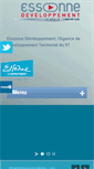 Mobile Screenshot of essonne-developpement.com